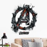 Veselá Stena Samolepka Znak Avengers