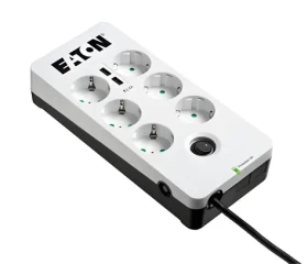 EATON Protection Box PB6UD / Prepäťová ochrana / 6 zásuviek / 2x USB Port (PB6UD)