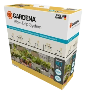 Gardena 13401-20 Micro-Drip-System zavlažovanie - sada pre balkóny (15 rastlín) (13401-20)