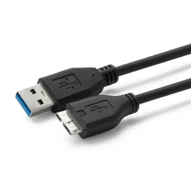 MicroConnect kábel USB3.0 A (M) - microUSB B (M) 1m čierna / 5000Mbit/s (USB3.0AB1MICRO)