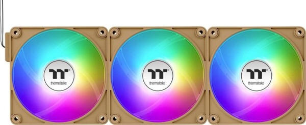 Thermaltake CT120 EX ARGB Sync 3-pack Hnedý (CL-F216-PL12GS-A)
