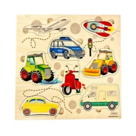 Hess Vkladacie puzzle Vozidlá