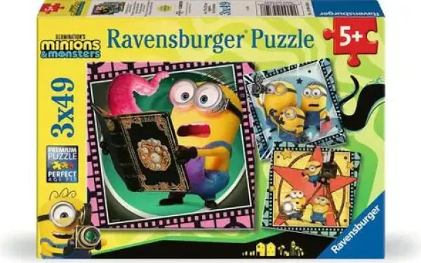 Ravensburger 120043508 Mimoni 3 3x49 dielikov
