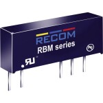RECOM RBM-0505D DC / DC menič napätia, DPS 5 V/DC 5 V/DC, -5 V/DC 100 mA 1 W Počet výstupov: 2 x; RBM-0505D