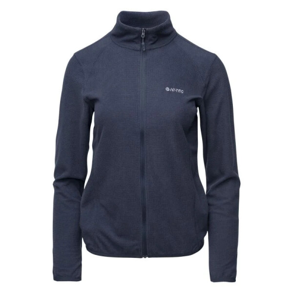 Dámska fleecová mikina Damis II FULL ZIP W 92800621589 tmavomodrá - Hi-Tec L