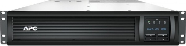 APC Smart-UPS 3000VA LCD RM 2U - čierna, 2,7 kW, hĺbka 68 cm (SMT3000RMI2U)