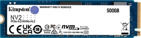 Kingston NV2 500GB M.2 2280 PCI-E Gen4 NVMe (SNV2S/500G)