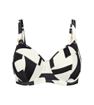 SUMMER ALLURE - Minimalizačná plavková podprsenka (optické zmenšenie o 1 veľkosť) Triumph WHITE 44G