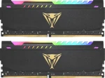 Patriot Viper Steel RGB 16GB (2x8GB) 3600MHz čierna / DIMM / DDR4 / CL18 / XMP 2.0 / Non-ECC / Unbuffered / 1.35 V (PVSR416G360C8K)