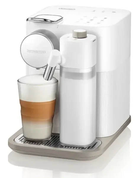 DeLonghi Nespresso EN640.W Gran Lattissima biela / Kávovar na kapsule / 1400 W / Nespresso / Tlak 19 bar / Nádržka 1,3 l (0132193540)