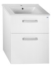 AQUALINE - ZUNO 65 keramické umývadlo nábytkové 65x45cm, biela 9065