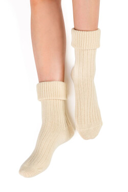 Dámske ponožky 067 cream - Steven krémová 38/40