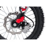Mamido Detská benzínová motorka RamiGO ULTRA 66 125CC červená