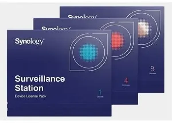 Synology Virtual Device License Pack 4 - elektronická Surveillance licencia pre 4 kamery/kanály (VIRTUAL DEVICE LICENSE PACK (X 4))