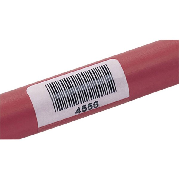 HellermannTyton 594-13876 TAG138LA4-1105-WHCL-1105-CL/WH etikety pre termotransferovou tlačiareň Druh montáže: nalepenie biela + transparentná 1 ks; 594-13876