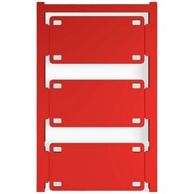 Weidmüller 1369550000 SFX 30/60 MC NE RT značkovač káblov Potlačiteľná plocha: 30 x 45 mm červená Počet markerov: 30 30 ks; 1369550000
