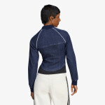 Bunda adidas Superstar Denim Corset Track Top Indigo Denim M