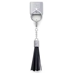RichmondFinch Ring Grip Tassel strieborná / Držiak na telefón / Prsteňový / So strapcom (50060)