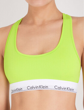 Podprsenka Neon Calvin Klein Neon žlutá