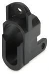 Digitus 19" čierna / Montážna sada pre cylinder zámku / výklopná rukoväť / polyamid (DN-19 PHS-AD)