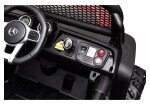 Mamido Detské elektrické autíčko Mercedes-Benz Unimog S 4x4 čierne