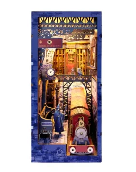 2Kids Toys 3D skladačka Zarážka na knihy Miniatúra domčeka Magická stanica