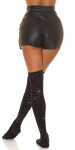 Dámske trblietavé podkolienky SH105 black - In-Stylefashion UNI