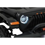 Mamido Elektrické autíčko Extreme Sport 4x4 s premenlivou veľkosťou čiernej