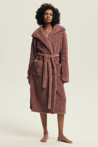 DÁMSKY ŽUPAN DARLENA 43592 AW25 tmavě růžová M