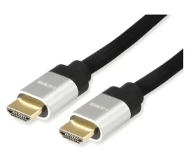 Equip HDMI 2.1 čierna / HDMI kábel / 2 m / 48 Gbps / 8K 60Hz / Ethernet kanál (119381)