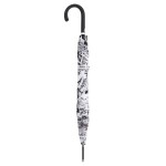 Palicový dáždnik Doppler Fiber Flex AC Scribble White