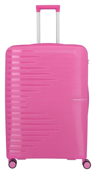 Veľký škrupinový kufor Travelite Pacific L Pink