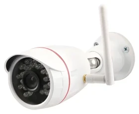 Olympia OC 1280P biela / Vonkajšia IP kamera / HD / IP65 / IR / Wi-Fi / LAN / Protect/ProHome (5929)