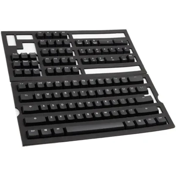 Ducky Double-Shot Keycap Set / PBT / US Layout / čierna / 108 kláves (DKSA108-USPDANWOP)