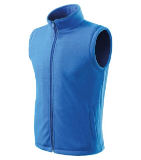 Ďalšia fleecová vesta unisex azure blue XS