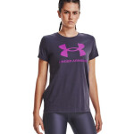 Under Armour Live Sportstyle Graphic SSC dámske tričko fialová 1356305 558 S