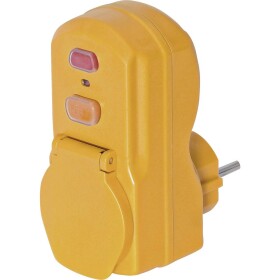 Brennenstuhl 1290631 mezizásuvkový prúdový chránič s PRCD žltá IP54; 1290631