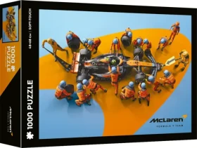 Trefl Puzzle Soft Touch Automobilist: McLaren: Svetový rekord v najrýchlejšej zastávke v boxoch