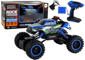 Mamido Terénne auto na diaľkové ovládanie R/C 2,4 GHz 1:14 modré