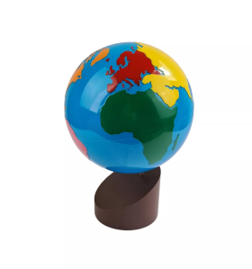 Moyo Montessori Moyo Montessori Glóbus - farebné kontinenty