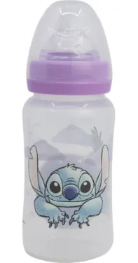 STOR Antikoliková dojčenská fľaša Lilo a Stitch / Dojčenská fľaša / 240 ml (10902)