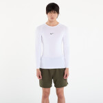 Tričko Nike Pro Men's Dri-FIT Tight Long-Sleeve Fitness Top White/ Black XXL