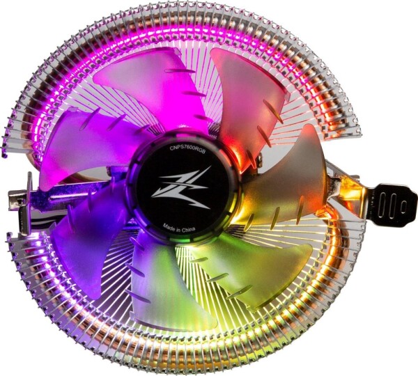 Zalman Zalman CNPS7600 RGB Low profile Flower Heat Sink CPU Cooler TDP 95W 92mm FAN pwm Procesor Chłodnica powietrza 9,2 cm