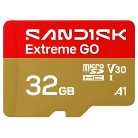SanDisk Extreme GO microSDHC 32GB / Pamäťová karta / UHS-I U3 V30 / čítanie: 100 MB/s / zápis: 60 MB/s / vhodné pre 4K (SDSQXGN-032G-GN6MN)