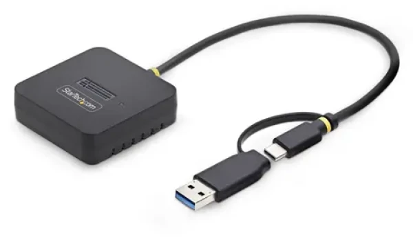 StarTech USB-C/USB-A na M.2 NVMe SSD dok čierna / Dokovacia stanica / USB 3.2 Gen 2 Type-C / 10 Gbit/s (1USB3-NVME-DOCK)