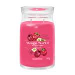 Yankee Candle Signature Red Raspberry veľký pohár 567g / doba horenia až: 90h (5038581124964)