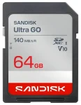 SanDisk Ultra Go SDXC 64 GB / Pamäťová karta / čítanie 140 MB/s / vhodné pre Full HD (SDSDUGN-064G-GN6IN)