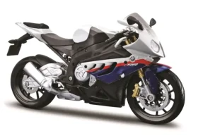 Maisto BMW S1000RR 2010 strieborná