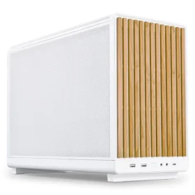 Lian Li DAN Cases A3-mATX Wood edition biela / mATX / mini-ITX / 2x USB-A 3.0 + USB-C 3.1 / bez zdroja (A3- mATX-WD White)