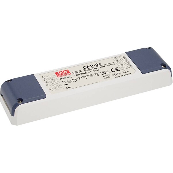 MEAN WELL DAP-04-S01 LED driver dali, montáž na nehorľavom povrchu, schválenie nábytku; DAP-04-S01